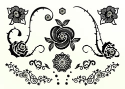 fl17P Rose (Black)